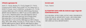 Freigaben-Glysantin-G40-welches-Auto