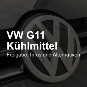 vw g11 kuehlmittel