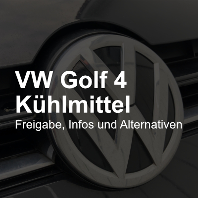 vw golf 4 kuehlmittel