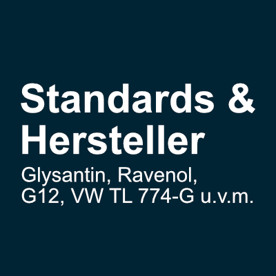 Standards und Hersteller von Kuehlmitteln