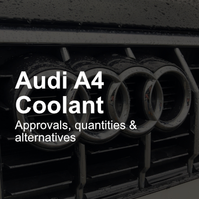 Audi A4 coolant
