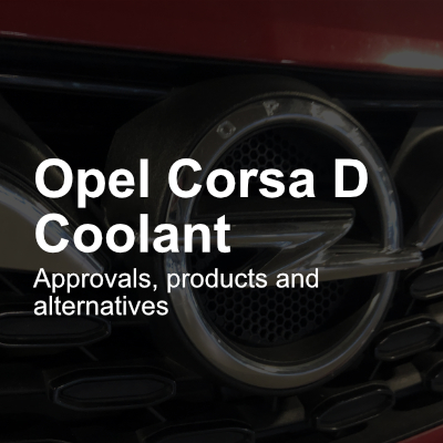 opel corsa d coolant